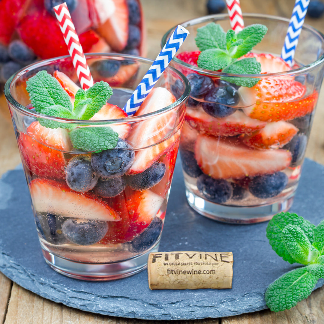 Red, White and Blue Sangria