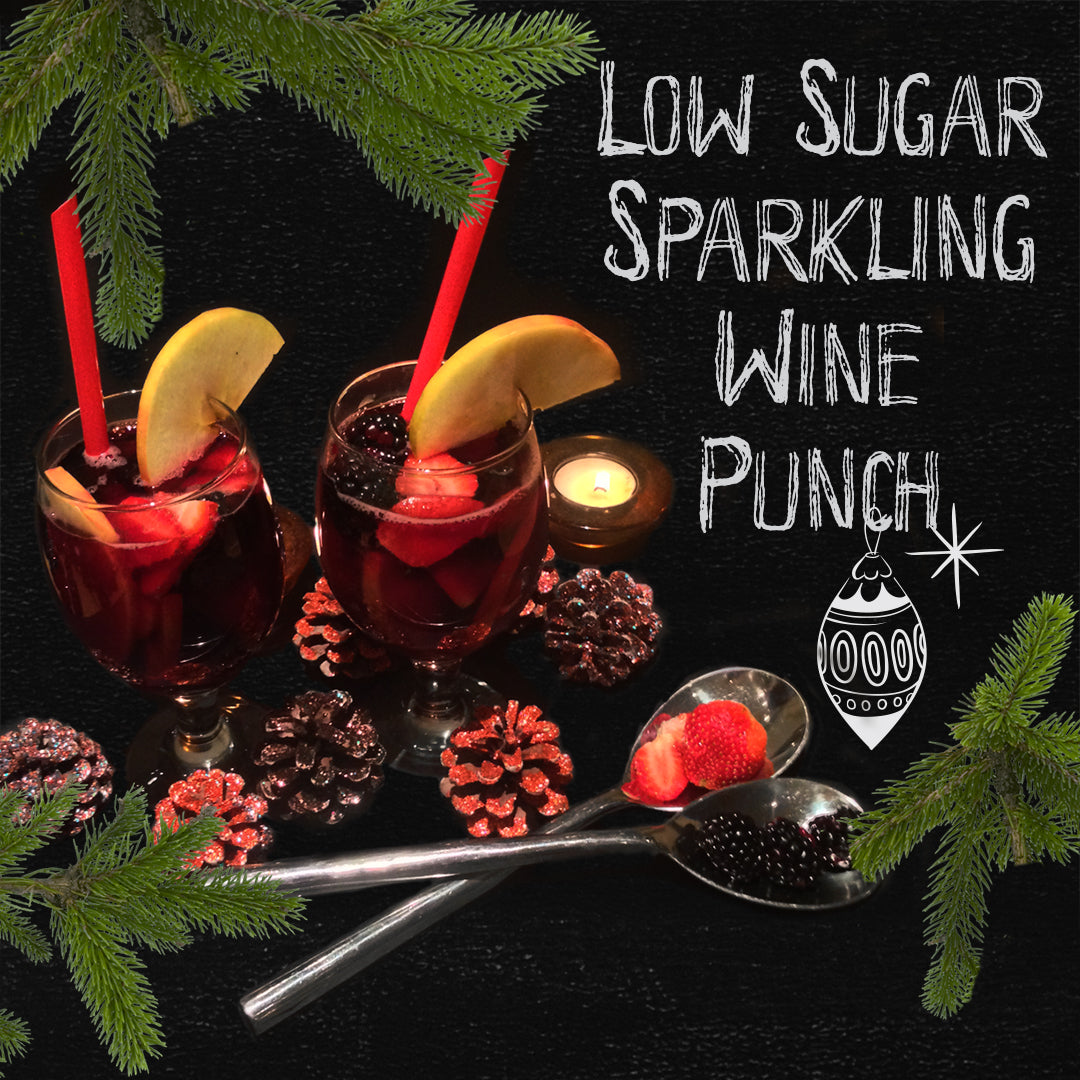 Low Sugar Sparkling Wine Punch