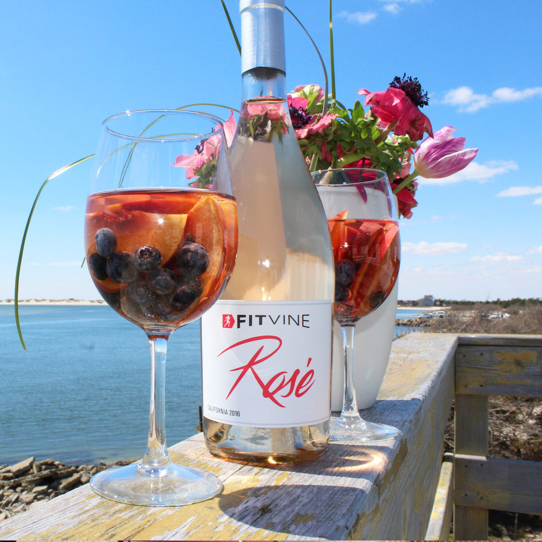 Blueberry Peach Sangria