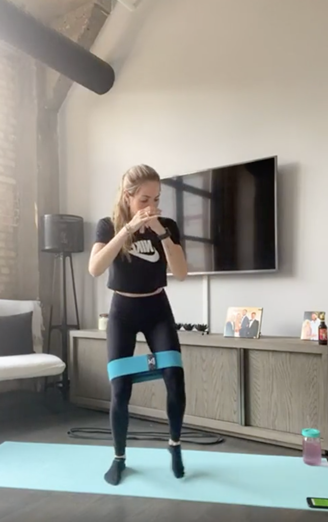At Home Resistance Band Workout with Dannah Eve