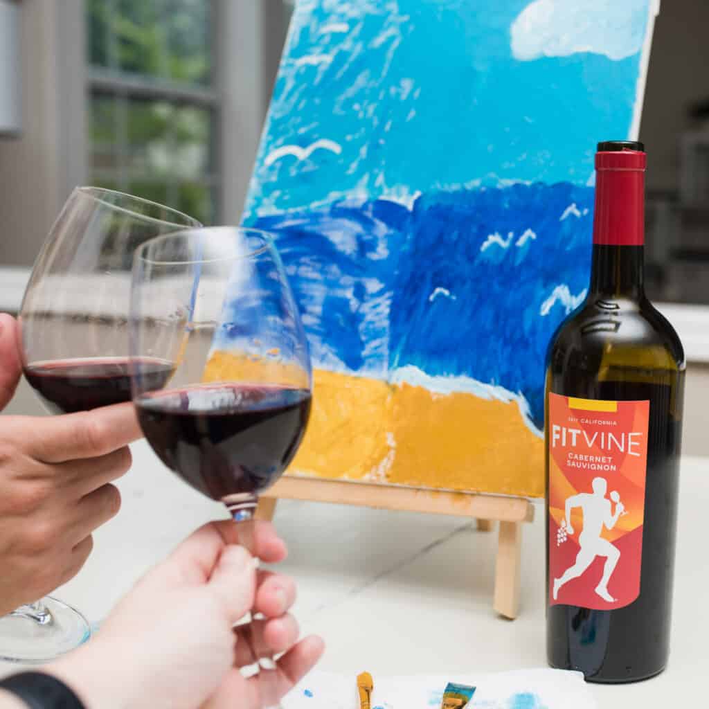 Couples Paint and Sip Activity | Guest Blogger Amanda Seghetti