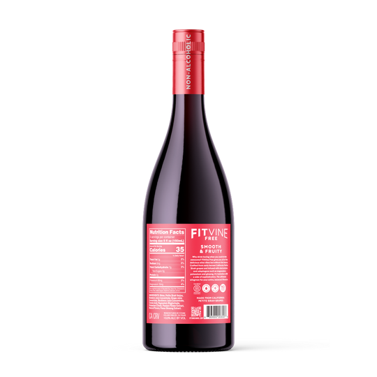 FitVine Free - Power Red Non-Alcoholic Wine