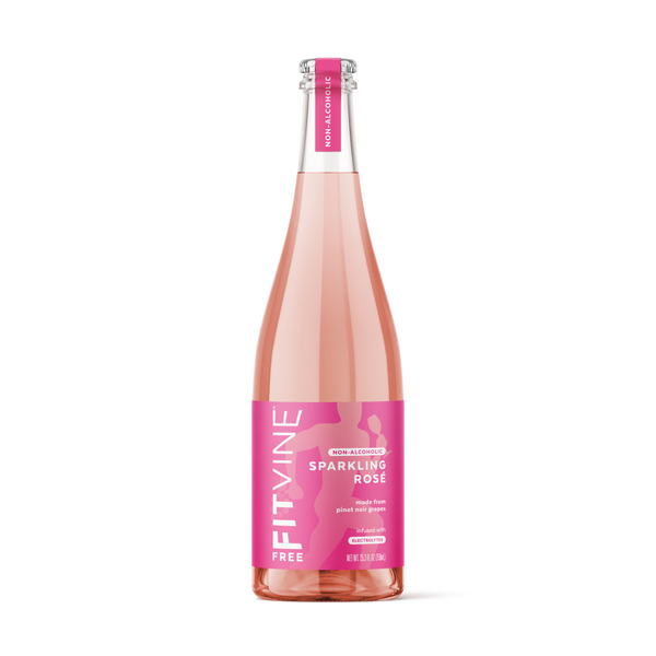 FitVine Free - Sparkling Rosé Non-Alcoholic Wine – FitVine Wine